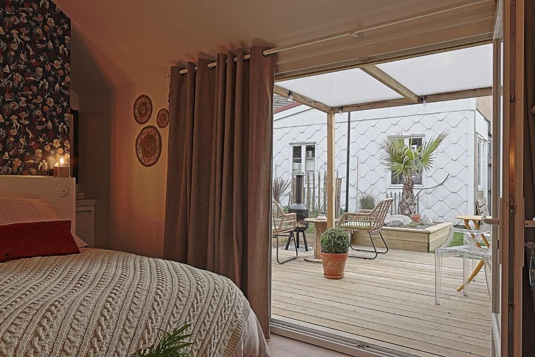 Bed and Breakfast Le Cabanon Du Cachalot Sangatte Exterior foto